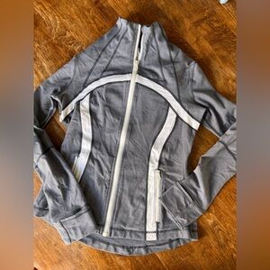 lululemon athletica Gray and White jacket